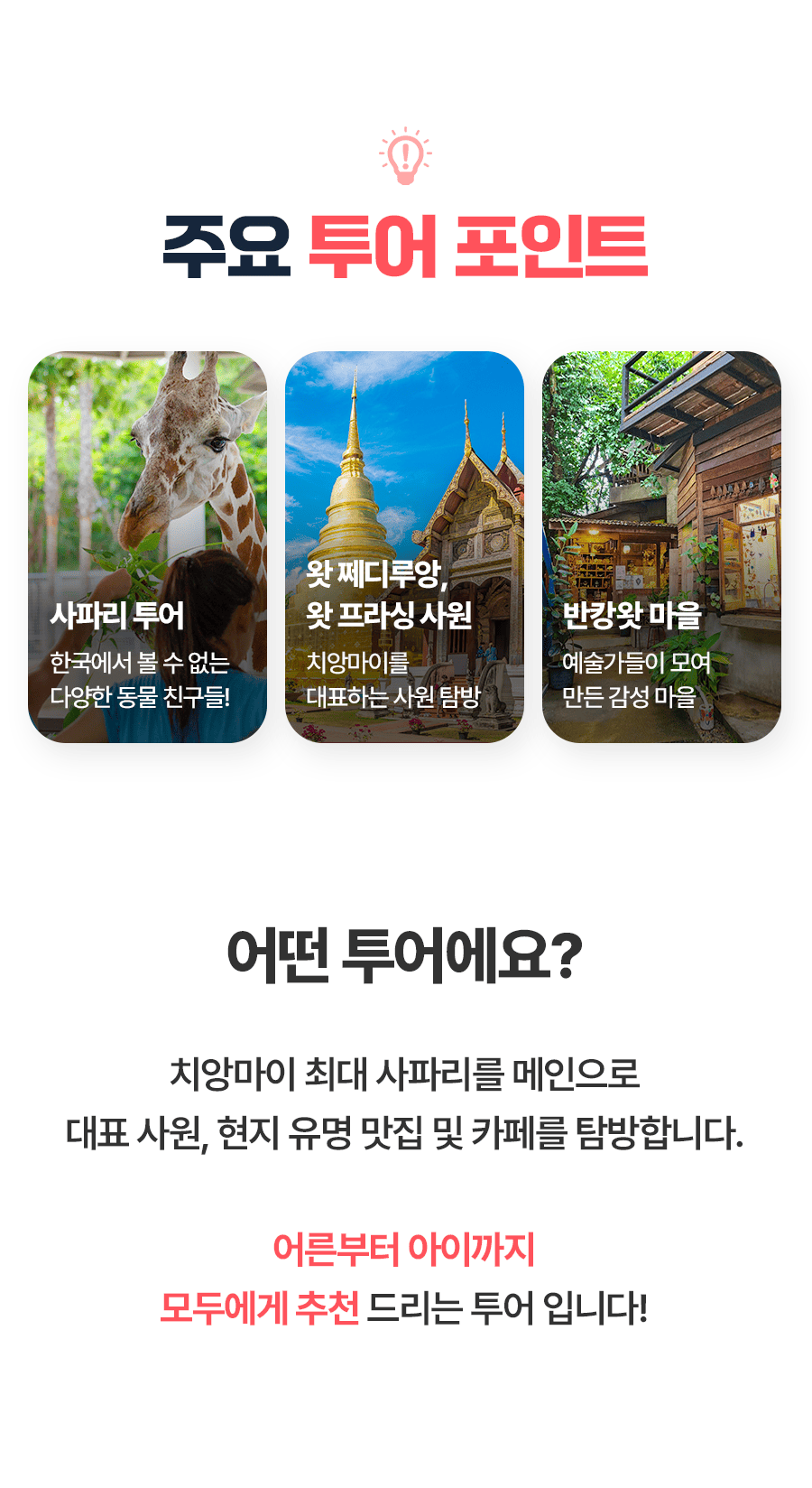 [1일] 치앙마이 나이트 사파리투어