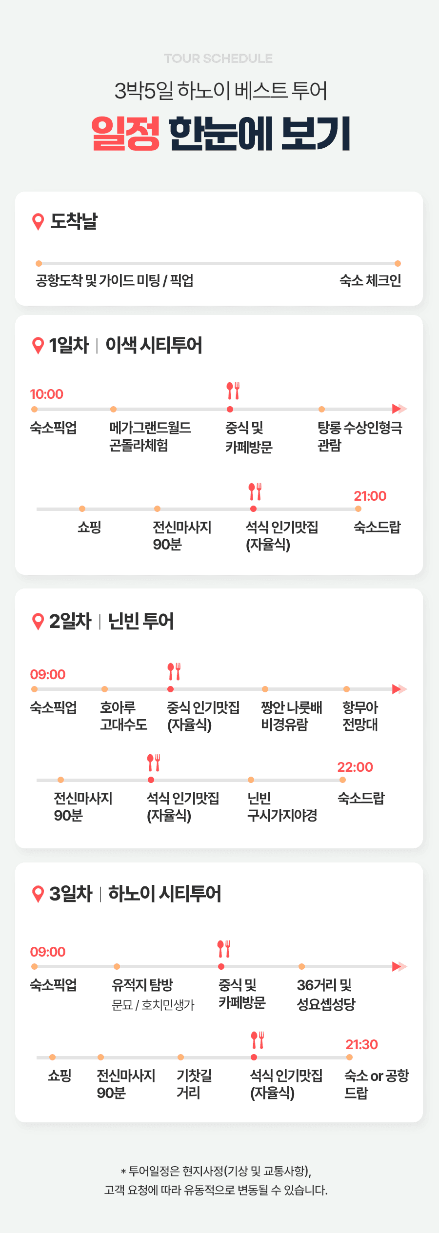 [3박5일] 하롱베이 패밀리 투어