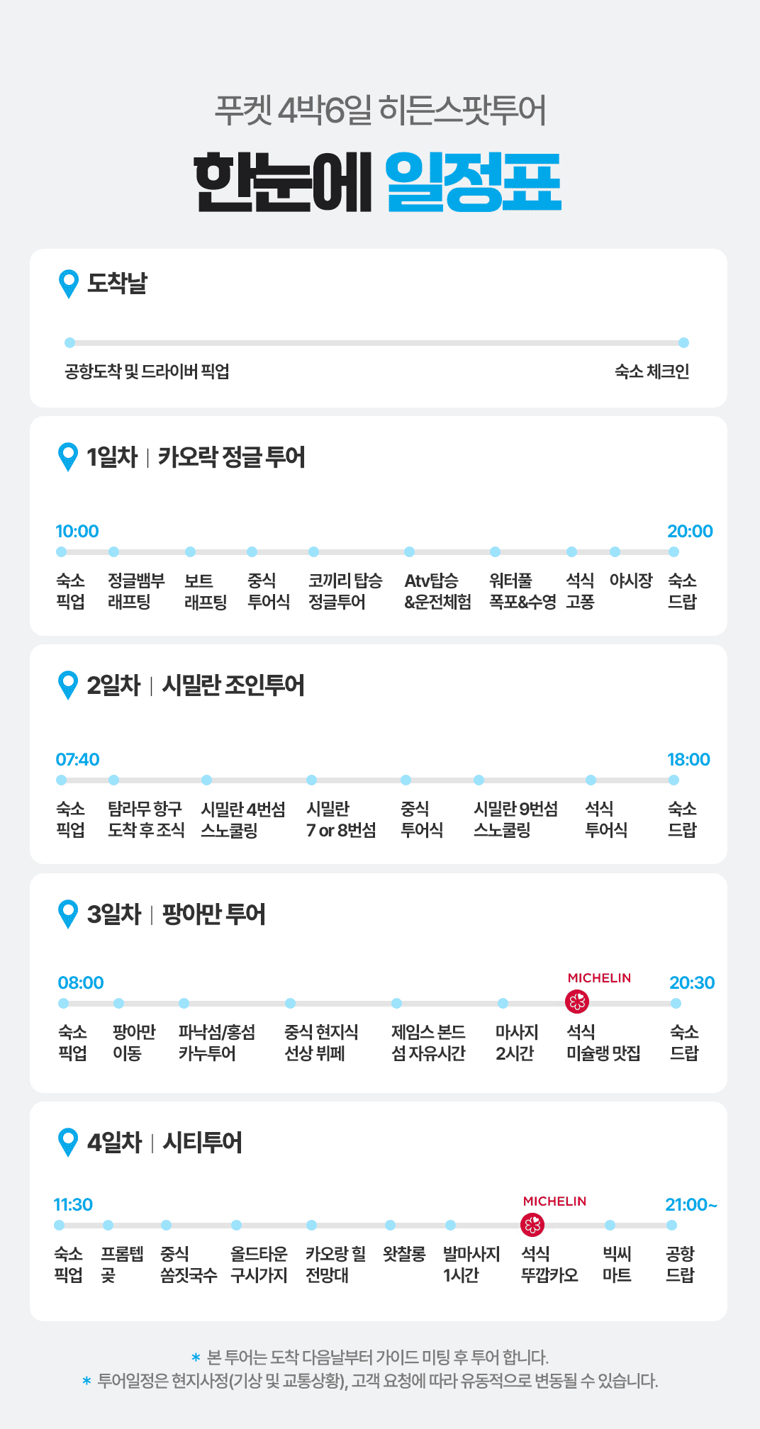 [4박6일] 푸켓 히든스팟 투어