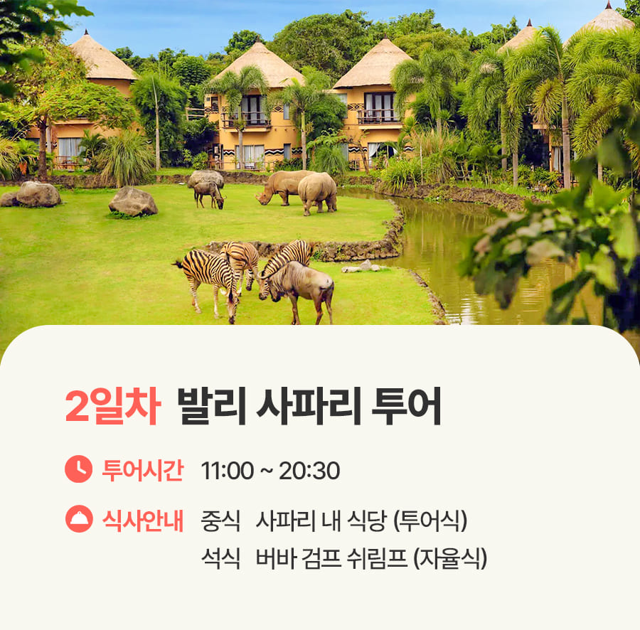 [4박6일] 발리 패밀리 투어