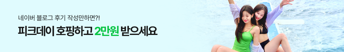 피크데이 2만원페이백