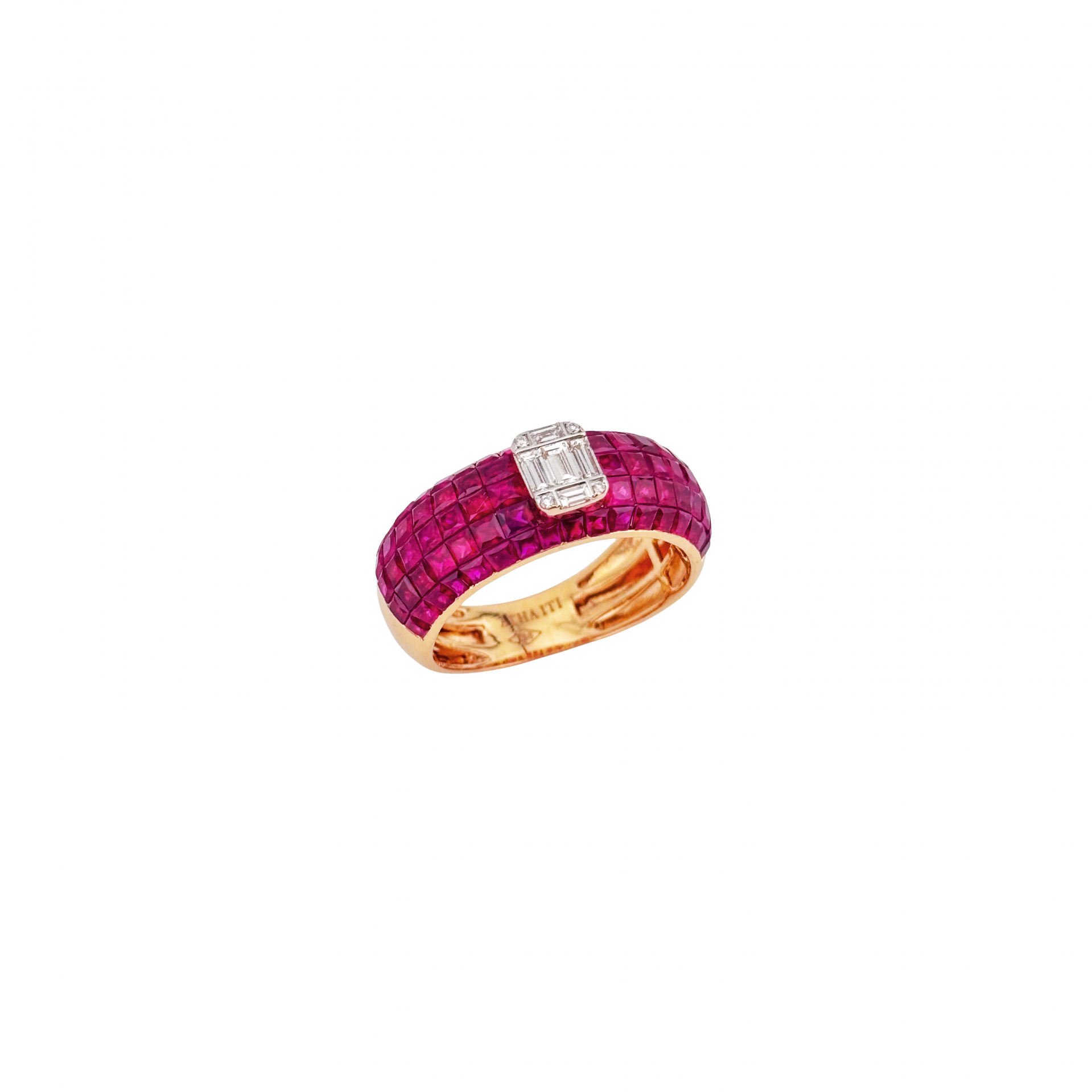 The Earth Ruby Invisible Ring