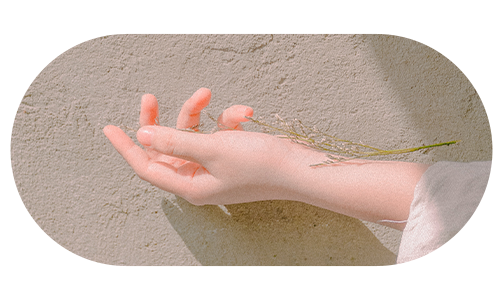 손으로 섬세함을 표현