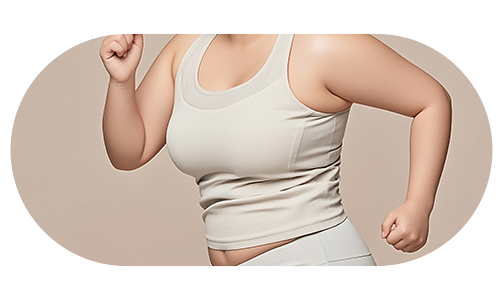 다이어트 중인 여성