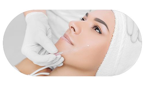 시술 후 관리를 받는 모습