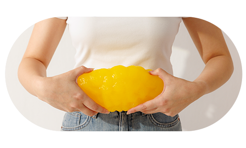 뱃살 지방을 표현