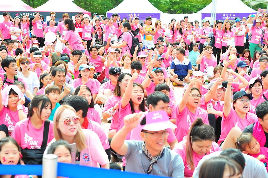 2016 핑크리본 사랑마라톤 대구대회