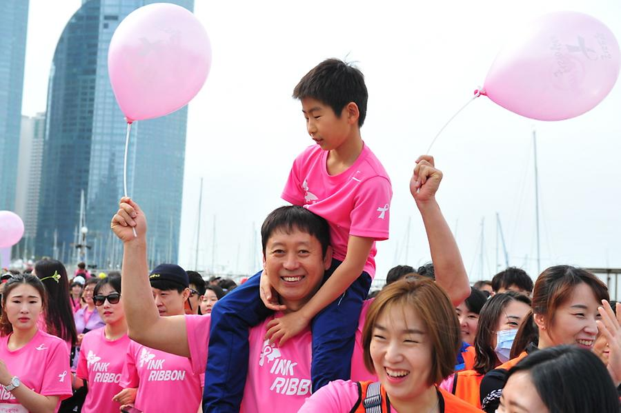 2016 핑크리본사랑마라톤 부산대회