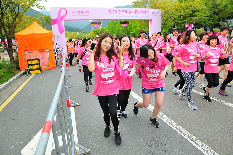 2016 핑크리본 사랑마라톤 대구대회