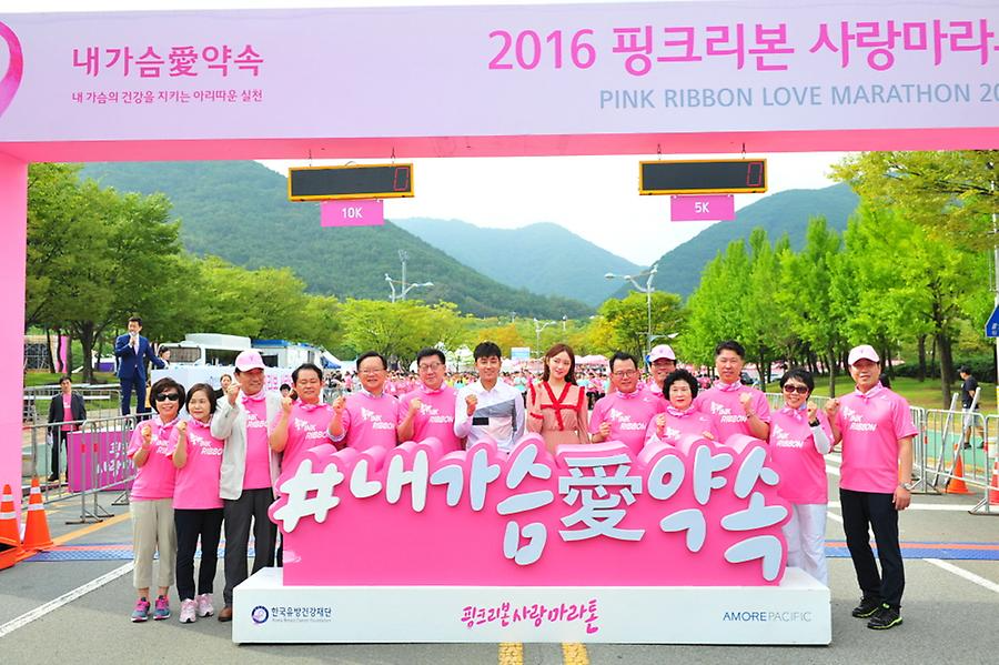 2016 핑크리본 사랑마라톤 대구대회