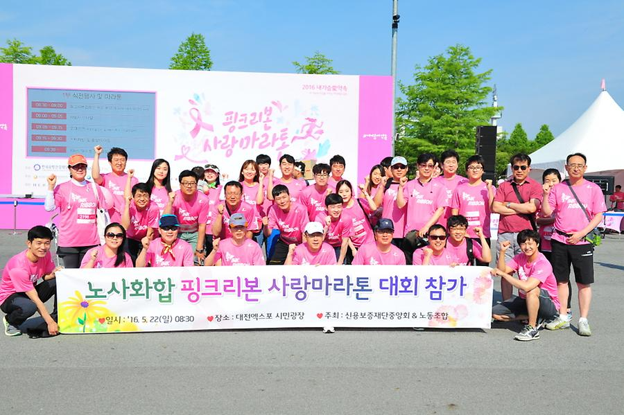 2016 핑크리본사랑마라톤 대전대회