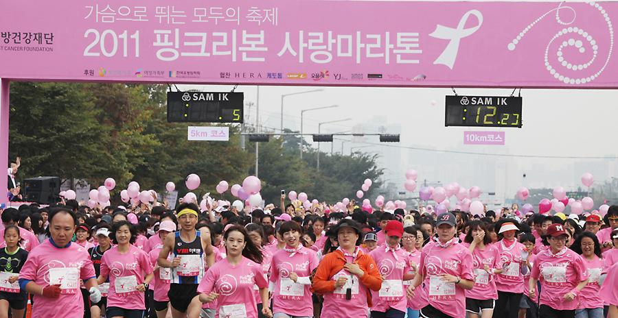 2011 핑크리본 사랑마라톤