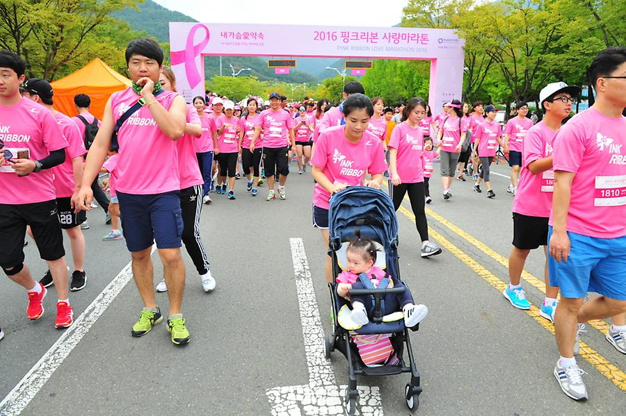 2016 핑크리본 사랑마라톤 대구대회