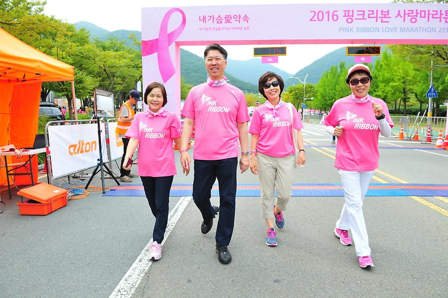 2016 핑크리본 사랑마라톤 대구대회