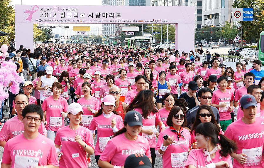 2012 핑크리본 사랑마라톤