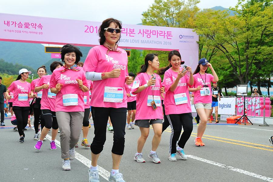 2016 핑크리본 사랑마라톤 대구대회