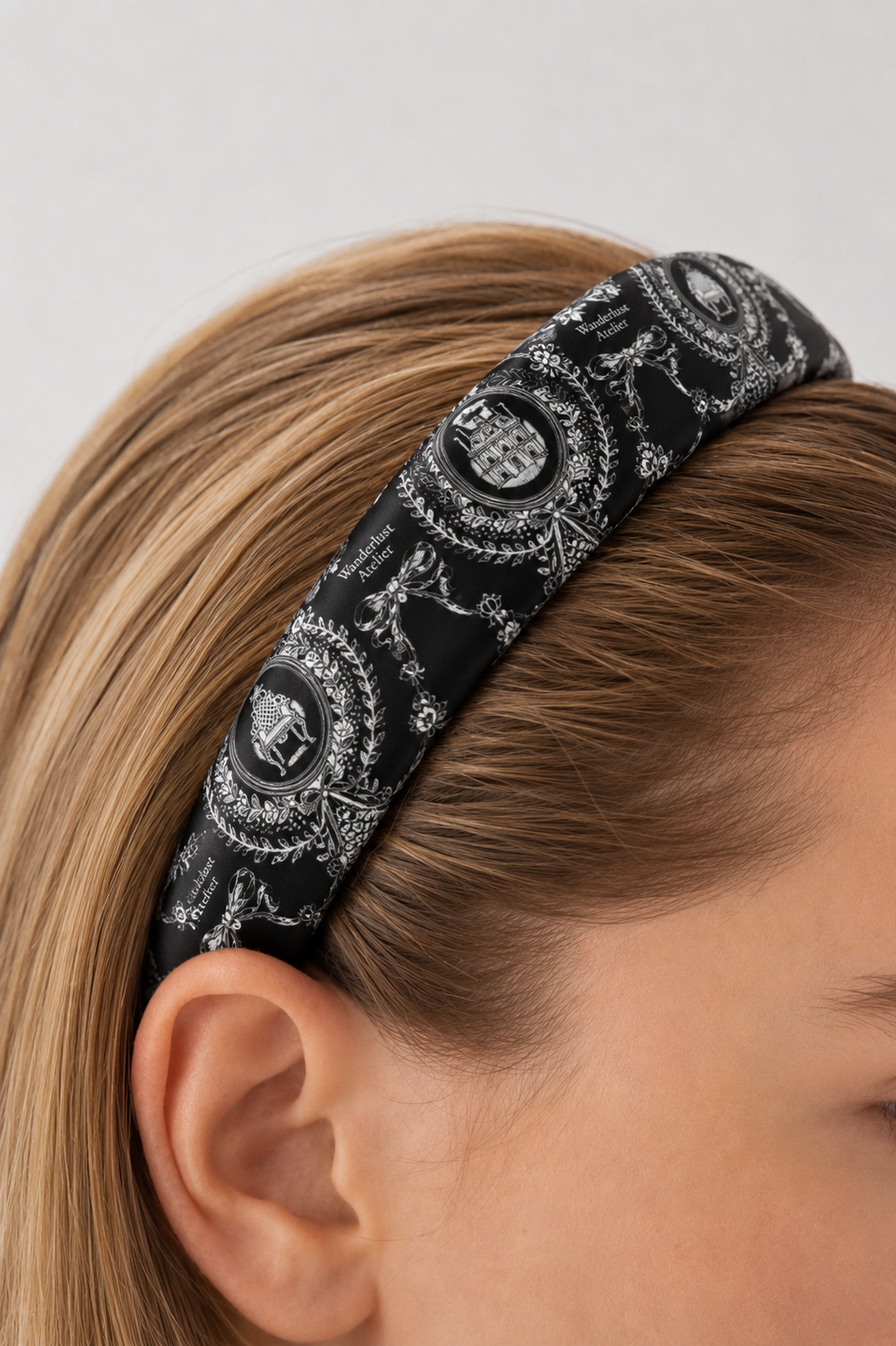 Atelier Padded Head Band - black