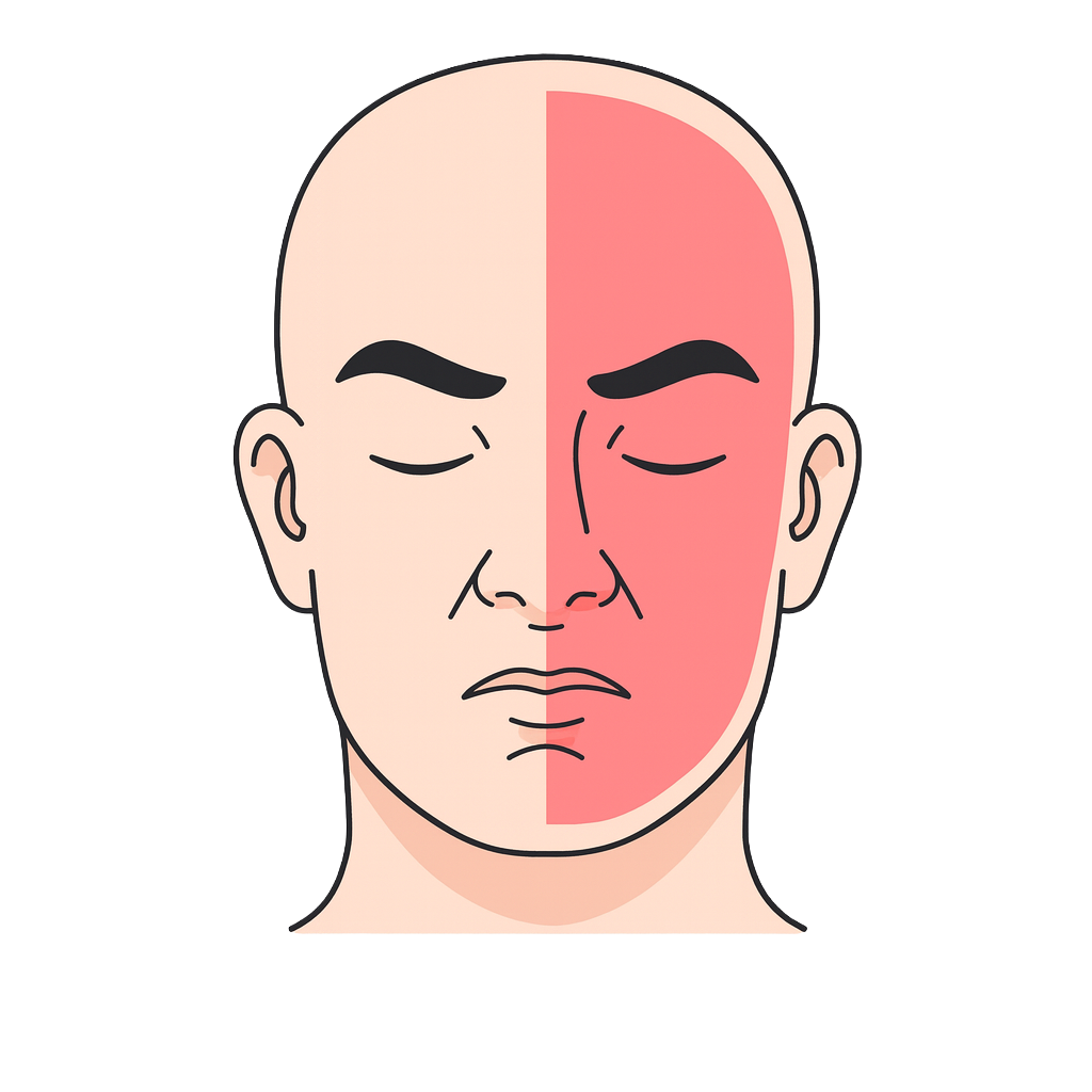 편두통 - 혈관 확장으로 생긴 박동성 통증