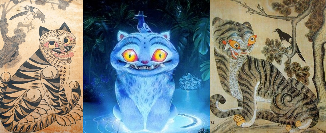 Traditional Korean Folk Art and Derpy