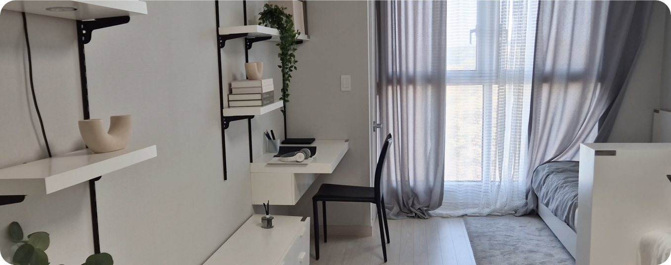 1인 생활공간부터 스터디룸까지