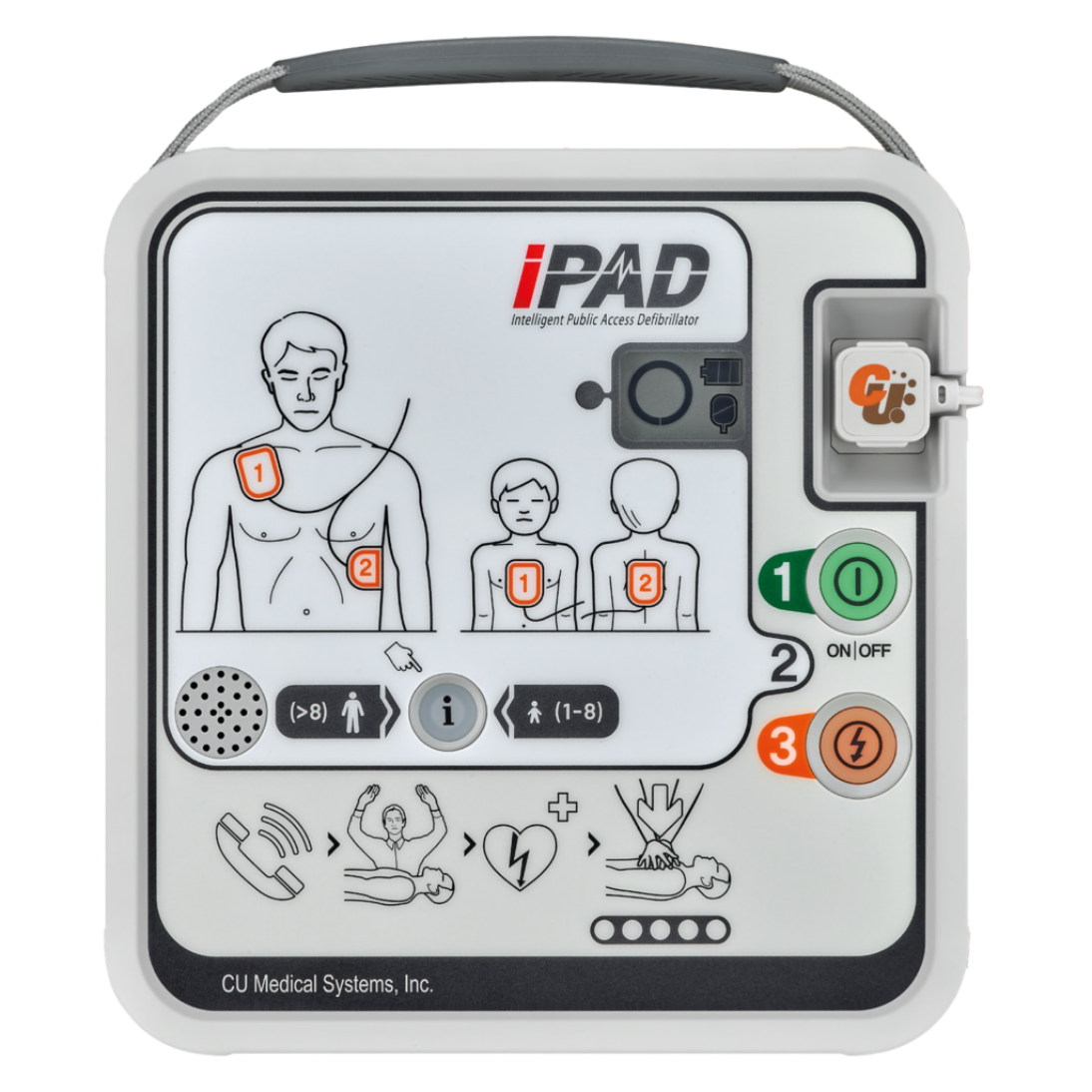 iPAD CU-SPR AED (Semi Automatic AED)