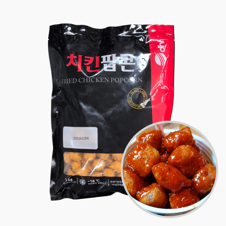 동해 순살 치킨팝콘 콜팝치킨 1kg, 1개