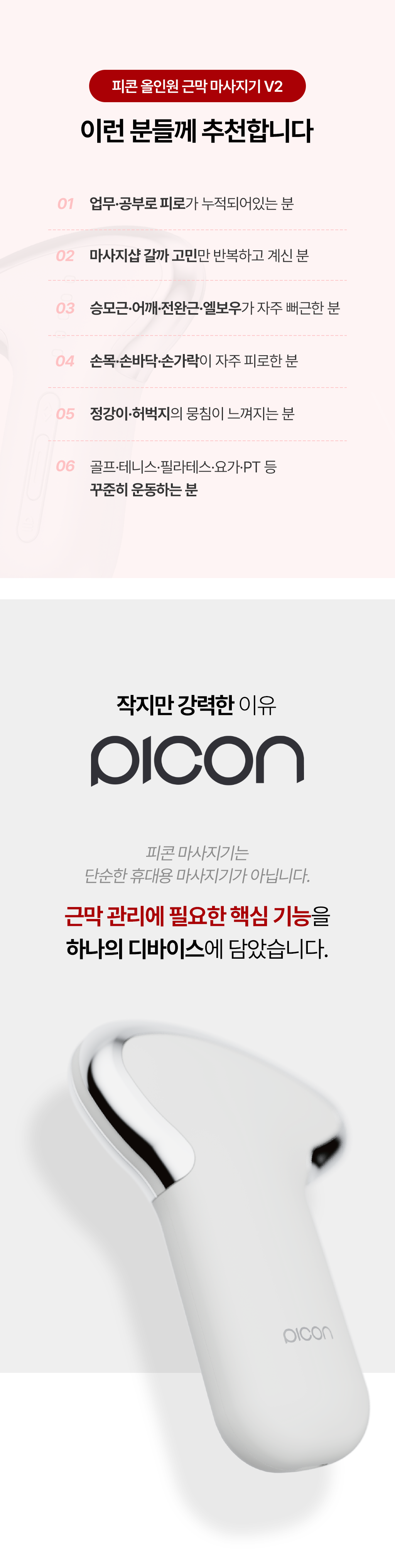 PICON 3rd Generation Fascia Massager V2