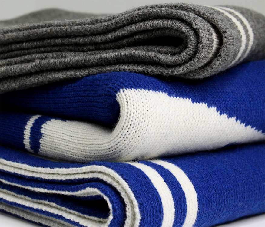 LA PRAIRIE | Wool blended Knit Blanket