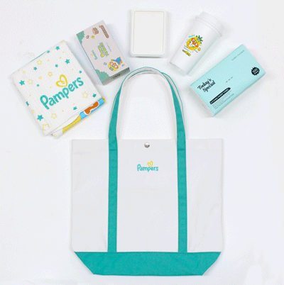 Big Eco bag & Baby Socks