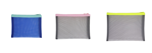 Color Mesh Travel Pouch