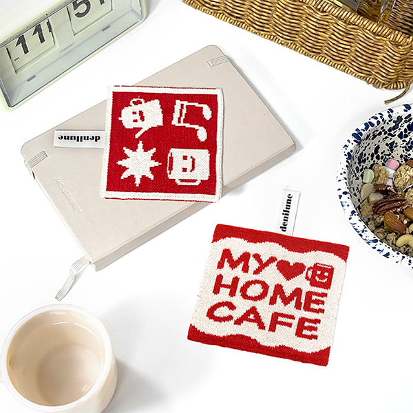 Knit Coaster