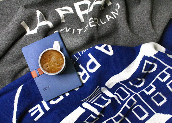 LA PRAIRIE | Wool blended Knit Blanket