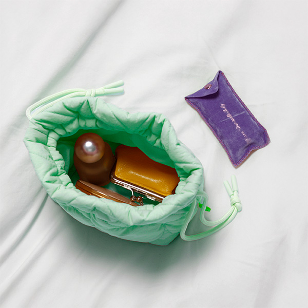 Quilted Pouch Bag