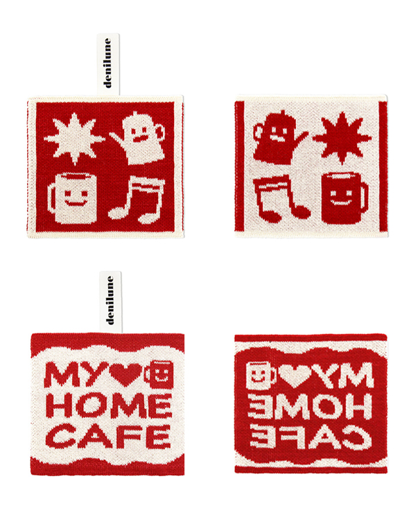 Knit Coaster