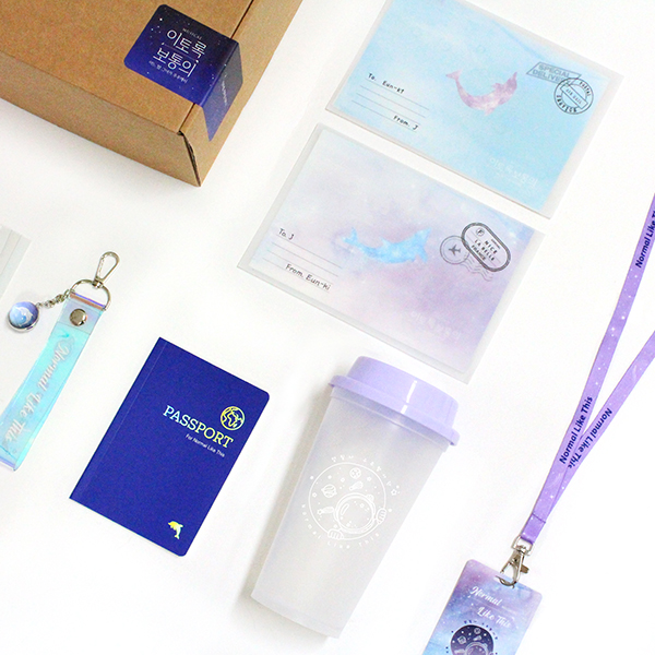One Night, She from Space | Memory box KIT