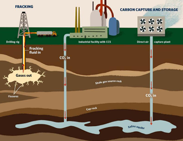 탄소 포집 및 저장 다이어그램