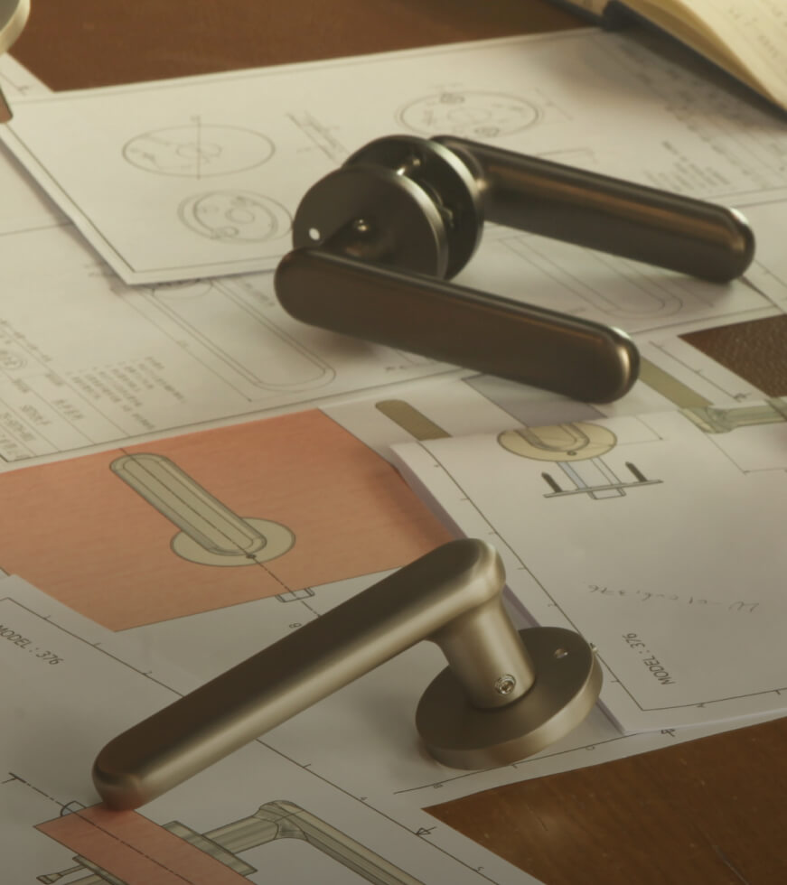 도어핸들, 손잡이