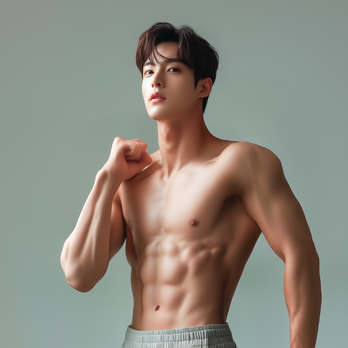 재민, 24세 모델겸 연습생 / 182cm / 부산 출신