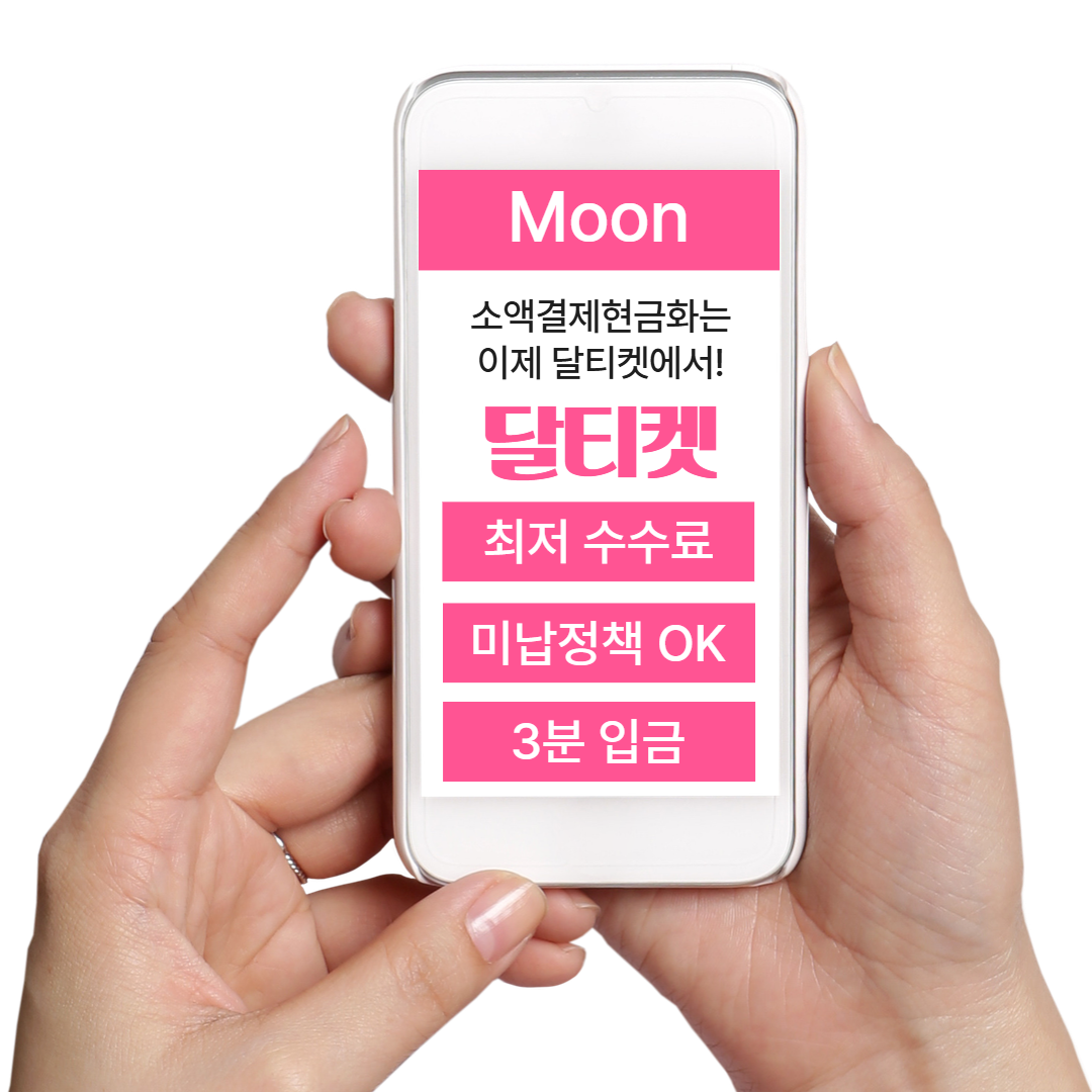 달티켓 소액결제현금화 추가 정보