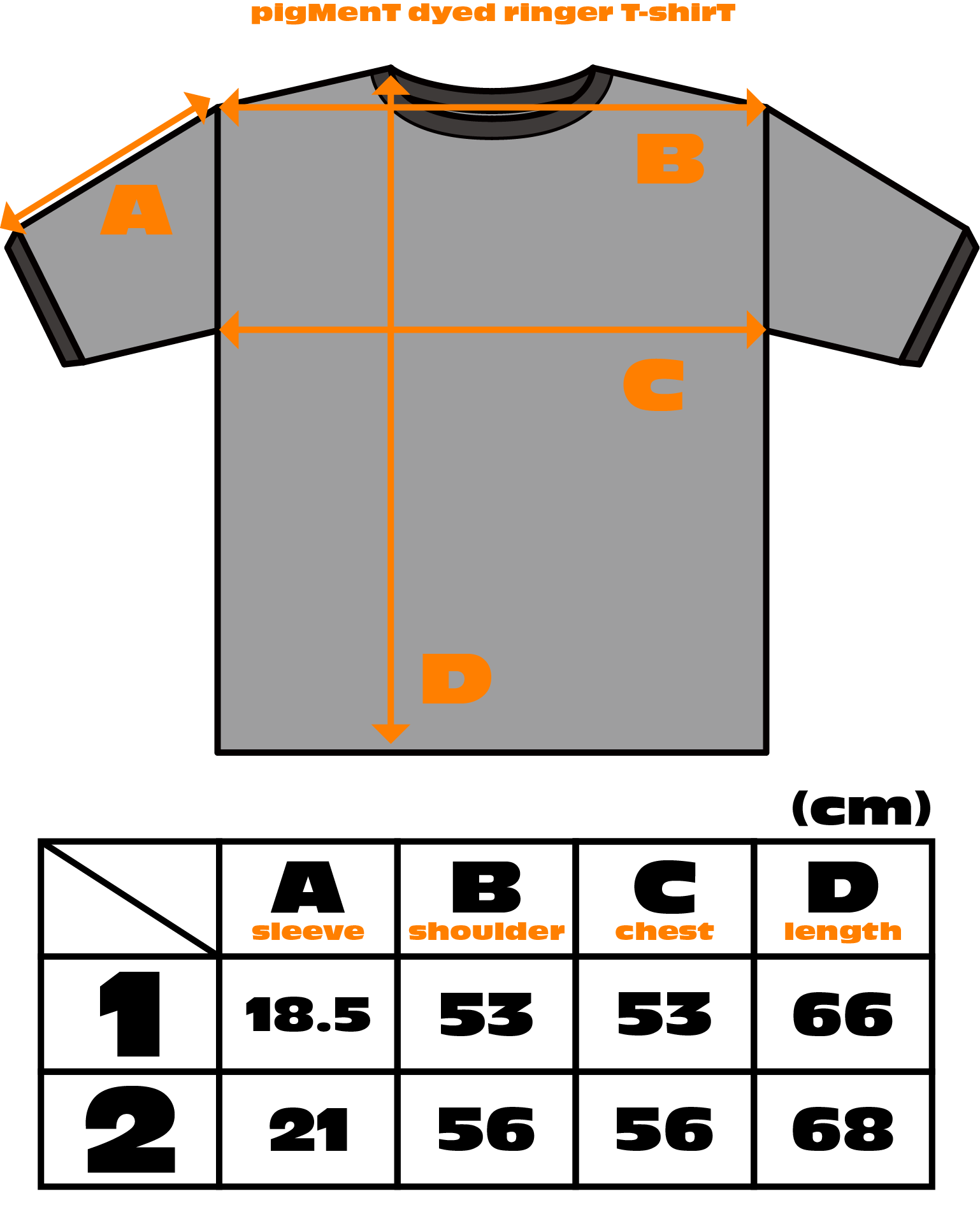 [🚚 orders ship on 07/10] i ♥ suMMer ringer T-shirT (grey, charcoal)