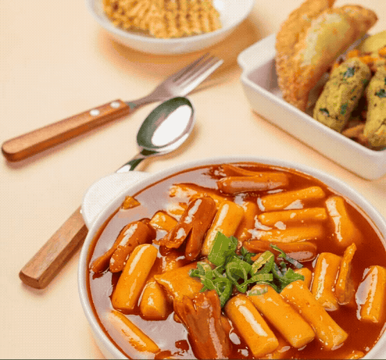 쿡생 간편한 렌지큐 국물떡볶이(순한맛) 375g