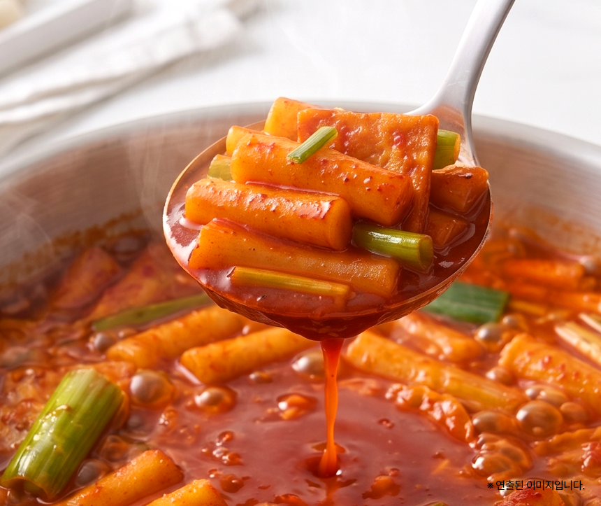 쿡생 맛부심 국물떡볶이 580g(2회분)