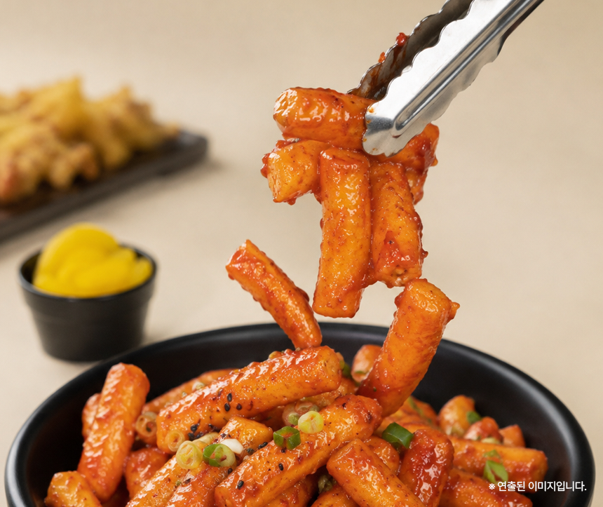 쿡생 맵달한 볶음소스맛이 자꾸 손이가는 추억의 달큰기름떡볶이 260g