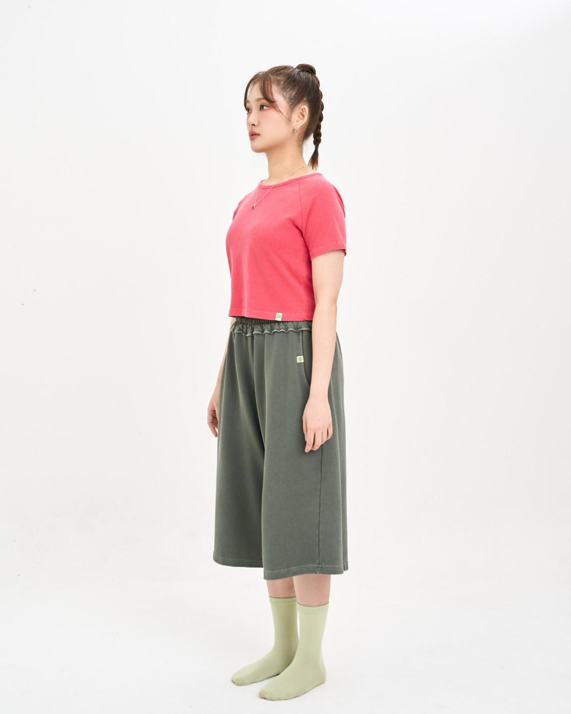 Kapi Bermuda pants | Ash Gray : 디토샤
