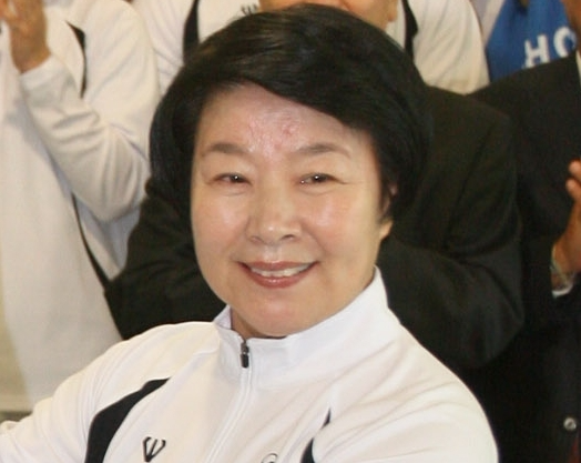 2007년 마카오 실내아시아경기대회 결단식 당시 고인