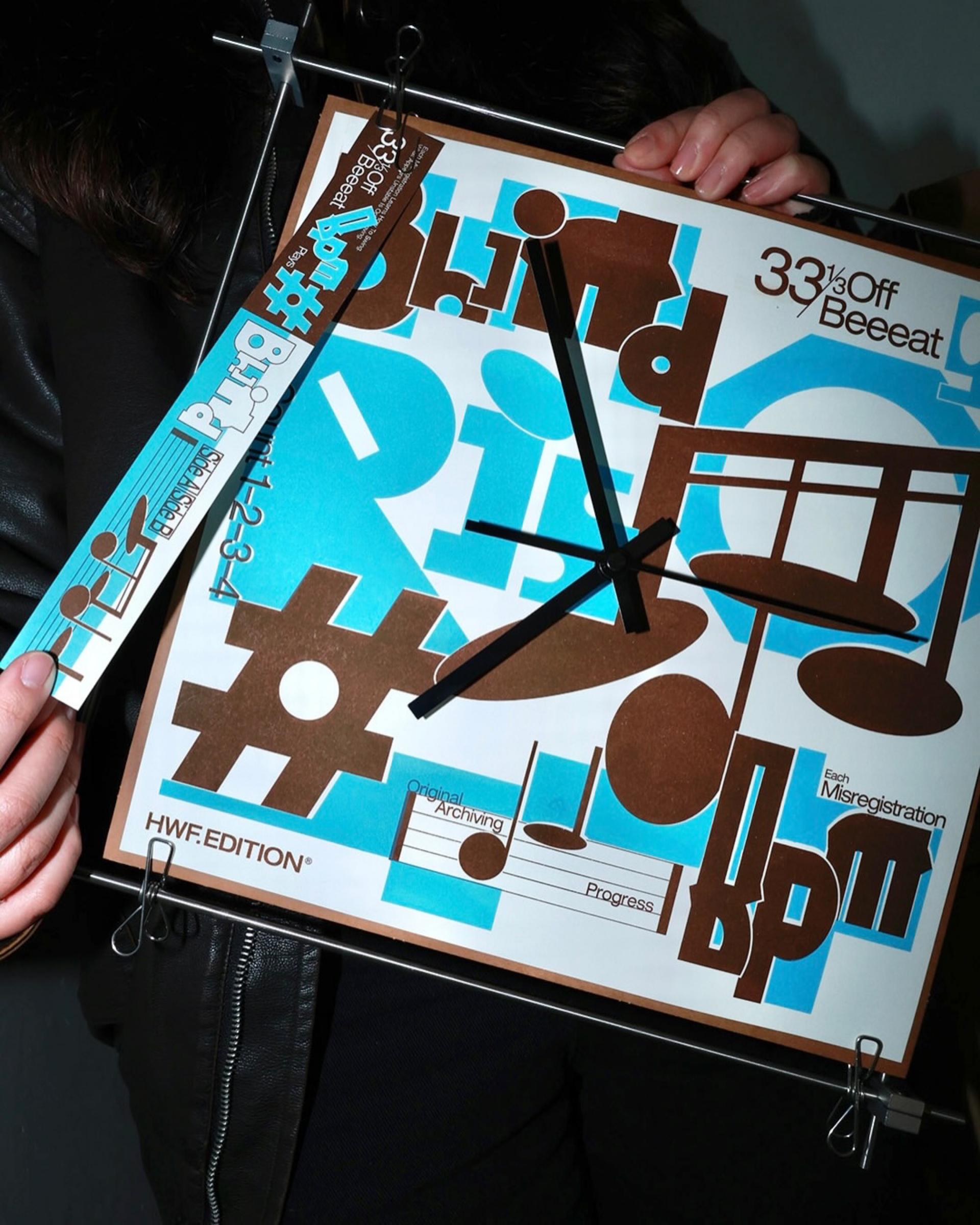 [Master] INVENTARIO 2026 x HWF.RISOCLUB Clock with Risograph Workshop