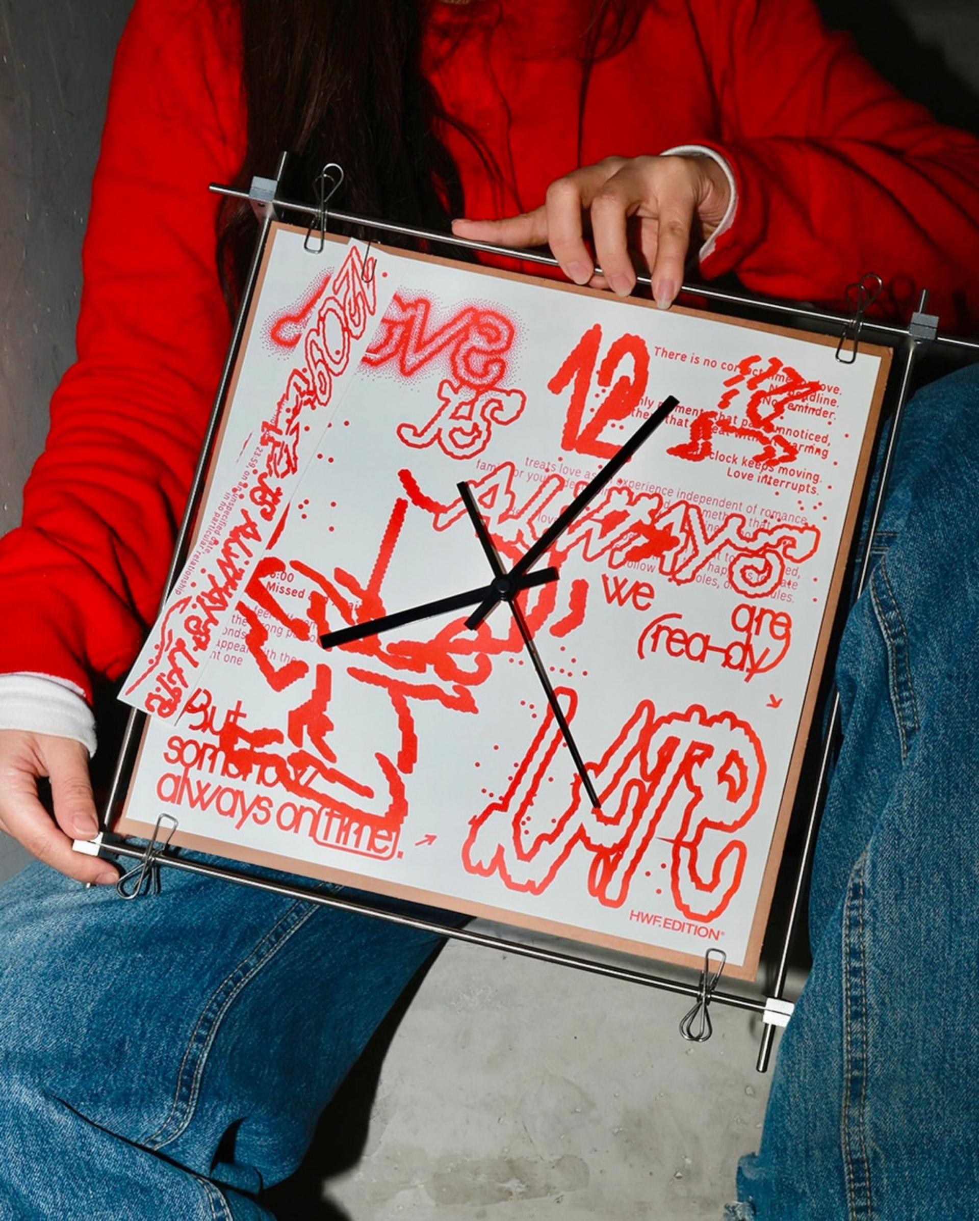 [Master] INVENTARIO 2026 x HWF.RISOCLUB Clock with Risograph Workshop
