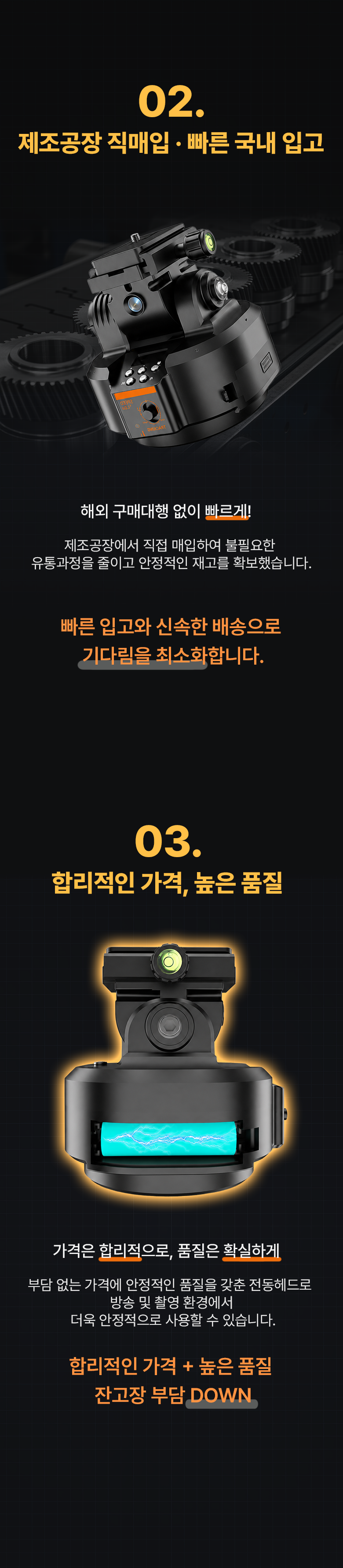 전동헤드 YT-2000