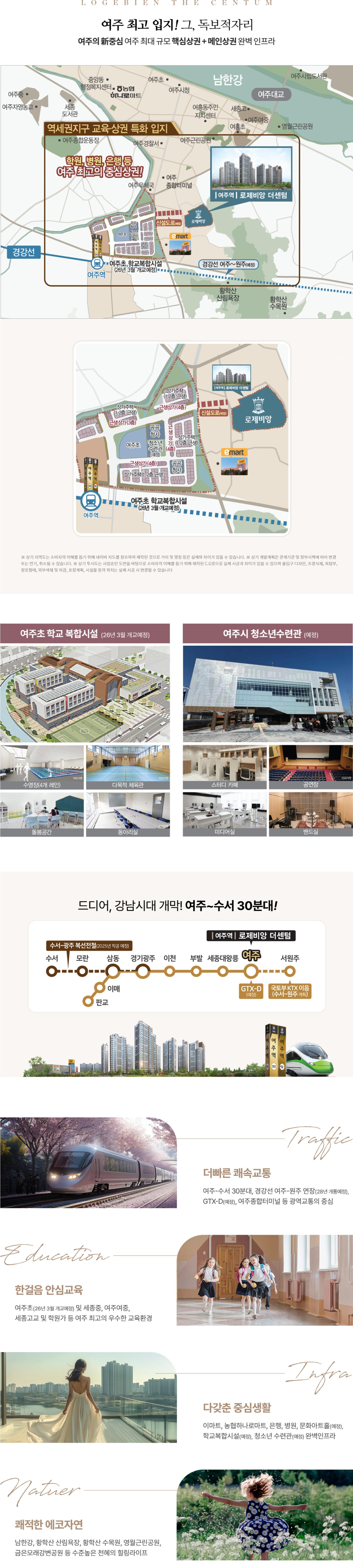 여주역 로제비앙 더센텀 입지환경