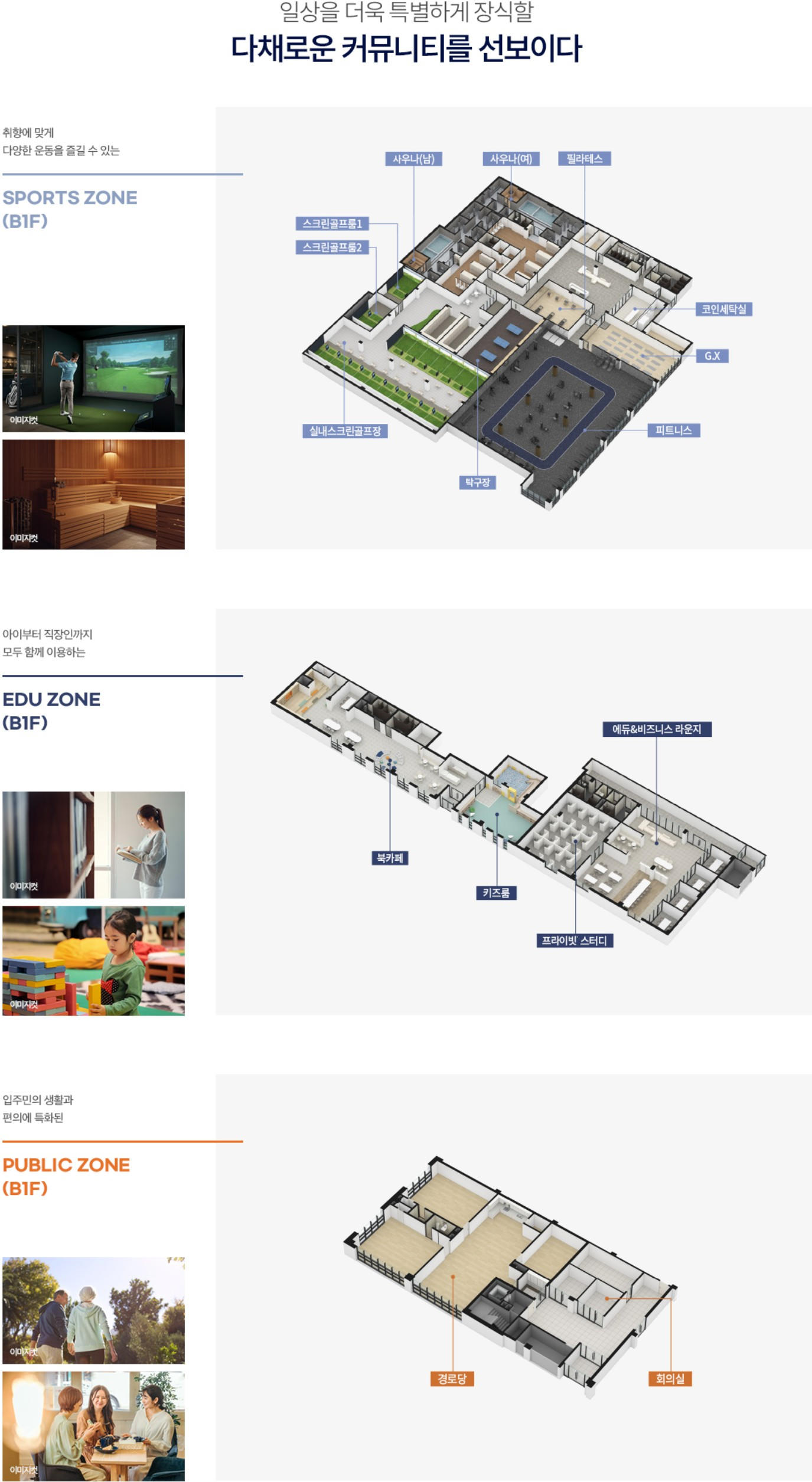 고양 더샵 포레나 커뮤니티